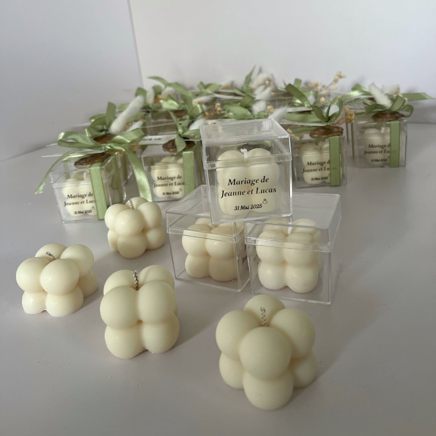 Bougies personnalisées - Edition Mariage