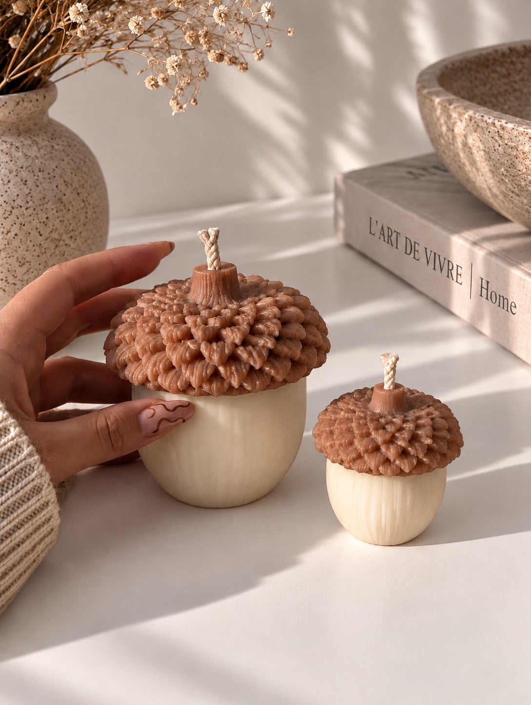Bougie AMBER - Collection d'Automne