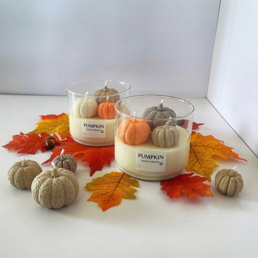 Bougie PUMPKIN (en contenant) - Collection d'Automne