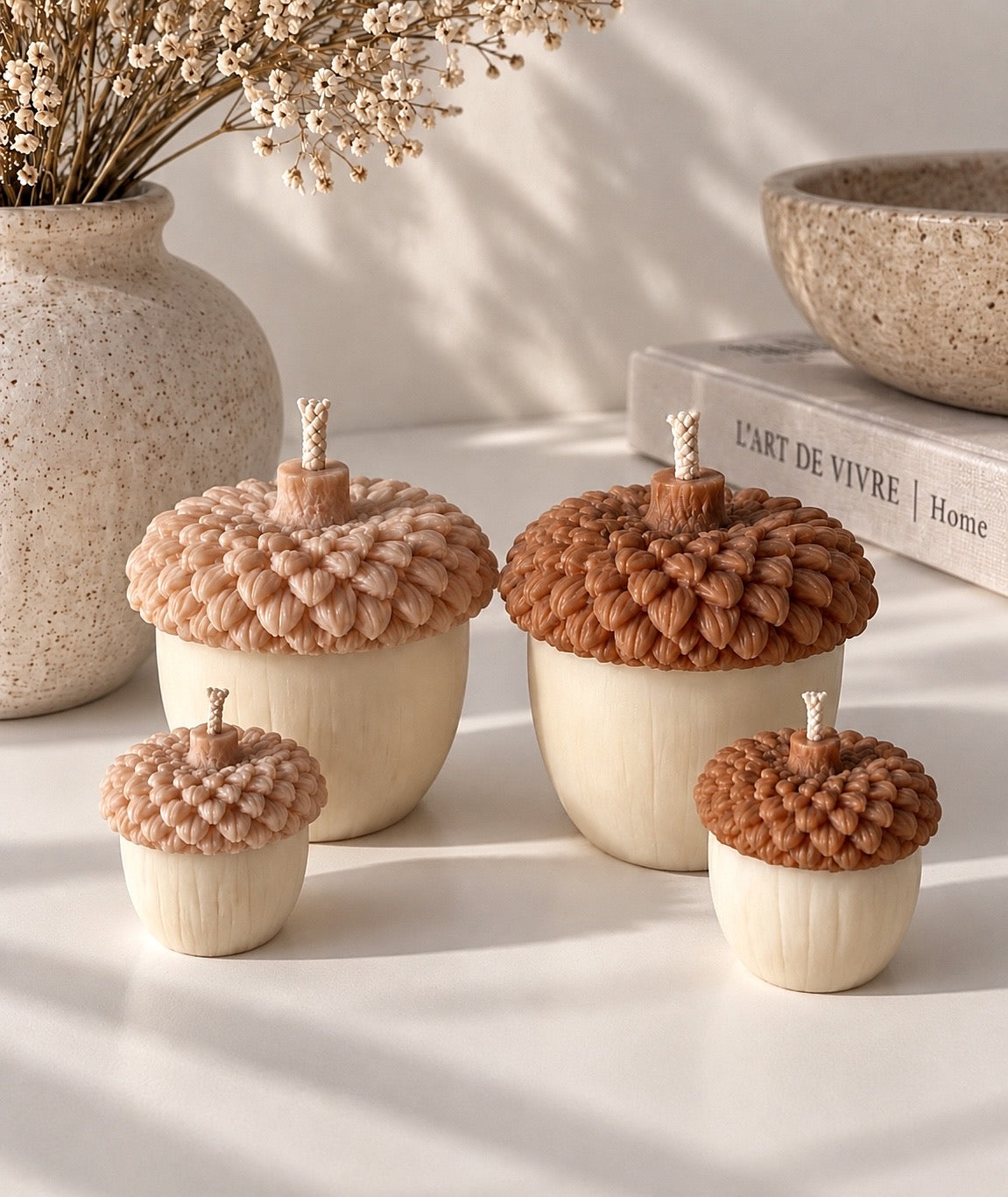 Bougie AMBER - Collection d'Automne