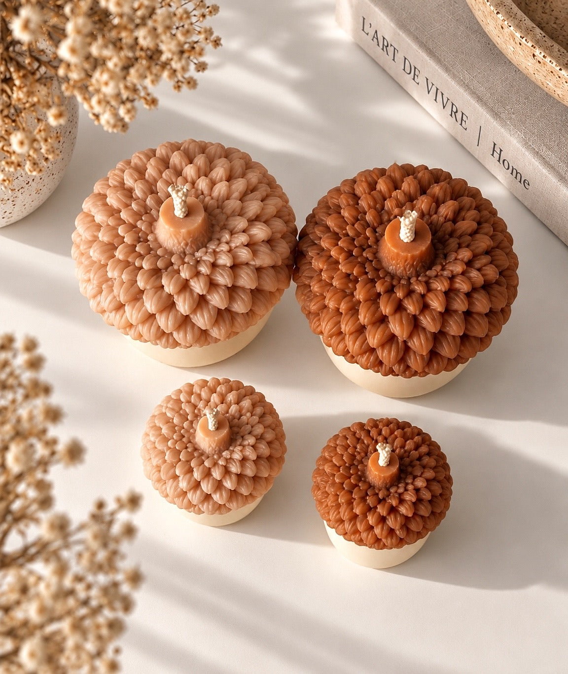 Bougie AMBER - Collection d'Automne