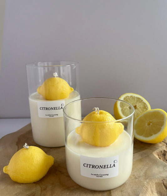 CITRONELLA - Bougie anti-moustiques